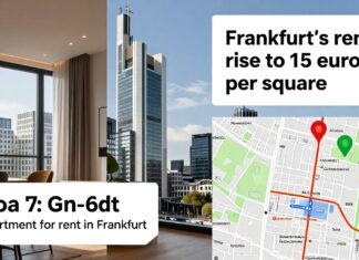 Frankfurts Mietpreise steigen auf 15 Euro pro Quadratmeter