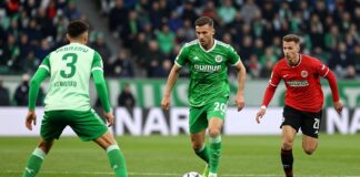 Wolfsburg empfängt Frankfurt mit 14 Punkten Rückstand