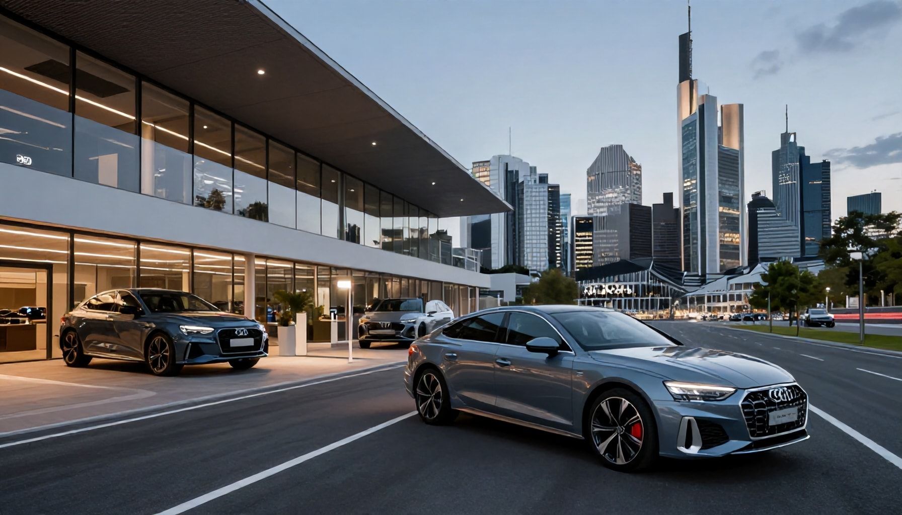 Zukunftspläne des Audi Zentrums Frankfurt