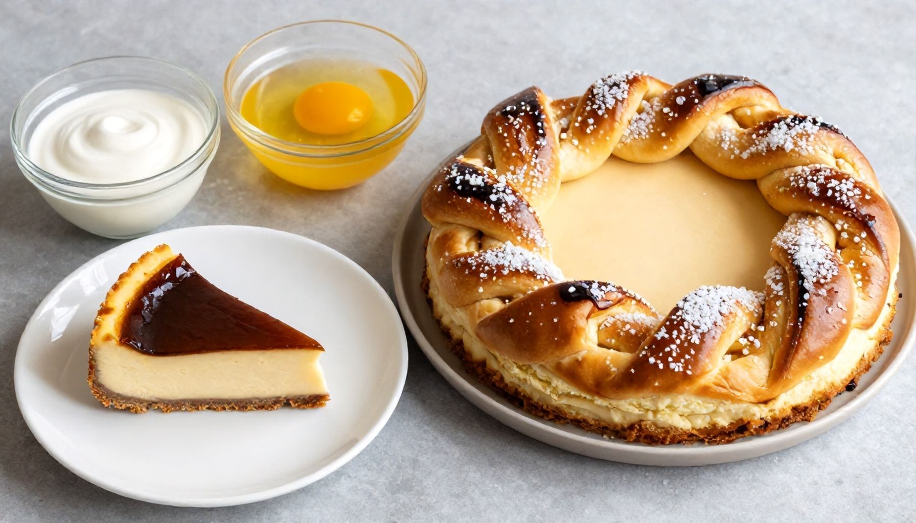 Zutaten für den perfekten Käsekuchen