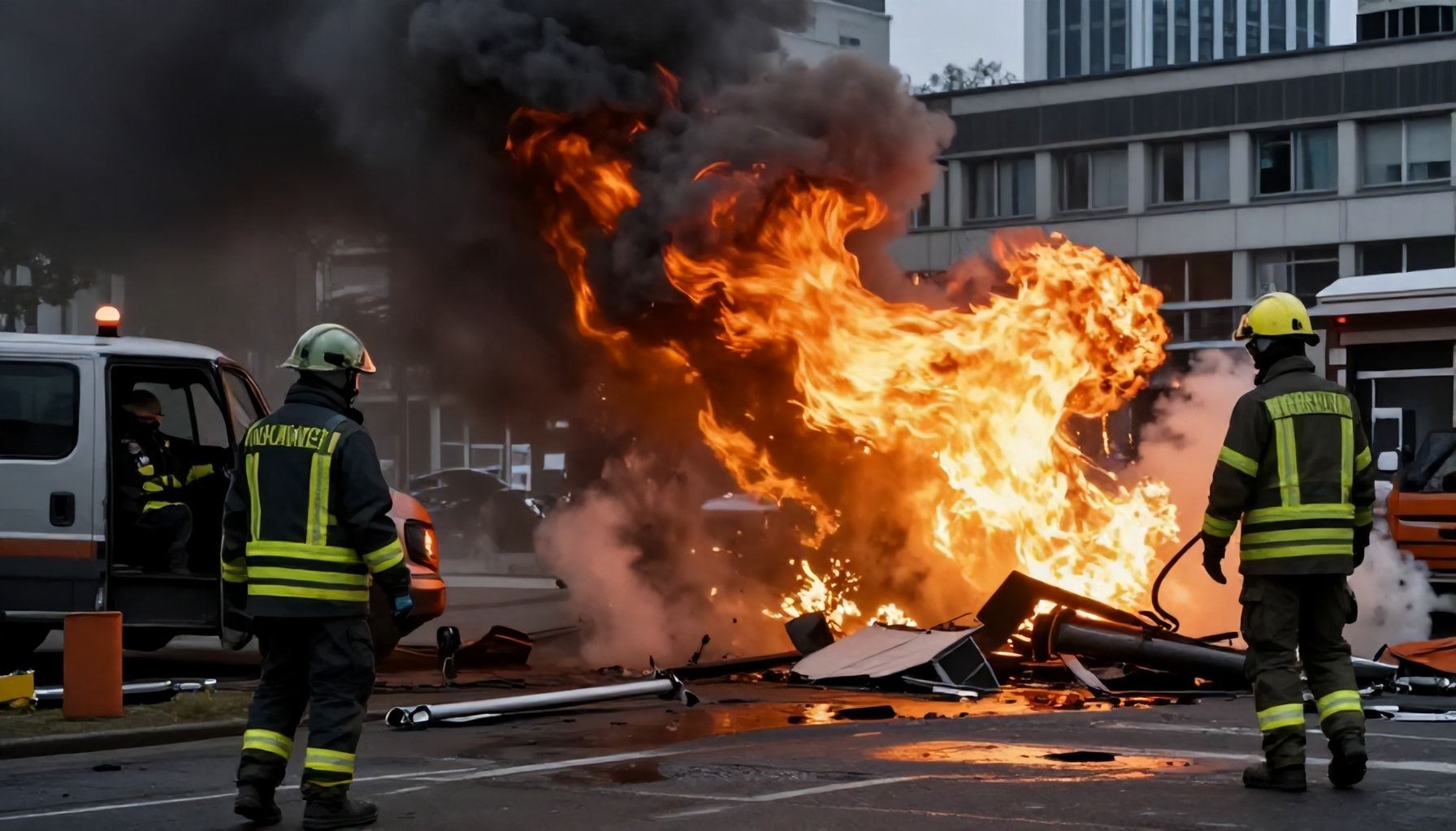 Zwei Tote bei schwerem Unglück