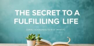 Das Geheimnis eines erfüllten Lebens: Kleine Veränderungen mit großer Wirkung The Secret to a Fulfilling Life: Small Changes with a Big Impact