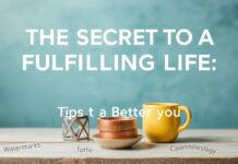 Das Geheimnis eines erfüllten Lebens: Tipps für ein besseres Ich The Secret to a Fulfilling Life: Tips for a Better You