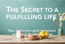 Das Geheimnis eines erfüllten Lebens: Tipps für ein besseres Zuhause und stärkere Beziehungen The Secret to a Fulfilling Life: Tips for a Better Home and Stronger Relationships