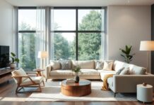 Das moderne Wohnzimmer: Ein Ort der Entspannung und Selbstverwirklichung The modern living room: A place of relaxation and self-fulfillment