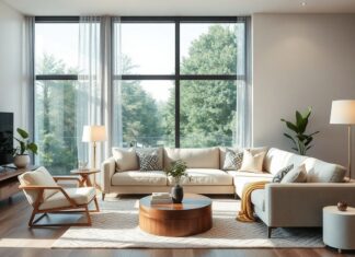 Das moderne Wohnzimmer: Ein Ort der Entspannung und Selbstverwirklichung The modern living room: A place of relaxation and self-fulfillment
