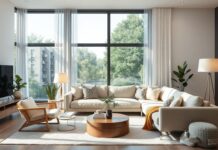 Das moderne Wohnzimmer: Ein Ort der Entspannung und Selbstverwirklichung The modern living room: A place of relaxation and self-fulfillment
