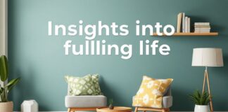 Einblicke in ein erfülltes Leben: Tipps für ein besseres Zuhause und stärkere Beziehungen Insights into a fulfilling life: Tips for a better home and stronger relationships