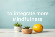 Einfache Wege, um mehr Achtsamkeit in Ihren Alltag zu integrieren Simple ways to integrate more mindfulness into your daily routine