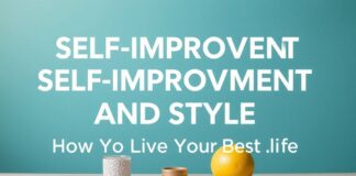 Selbstverbesserung und Stil: Wie man sein bestes Leben führt Self-Improvement and Style: How to Live Your Best Life