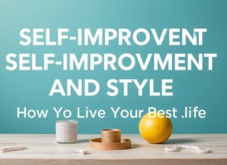 Selbstverbesserung und Stil: Wie man sein bestes Leben führt Self-Improvement and Style: How to Live Your Best Life
