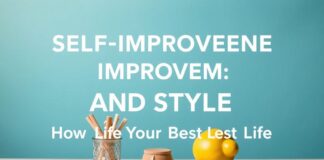 Selbstverbesserung und Stil: Wie man sein bestes Leben führt Self-improvement and Style: How to Live Your Best Life