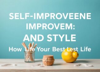 Selbstverbesserung und Stil: Wie man sein bestes Leben führt Self-improvement and Style: How to Live Your Best Life