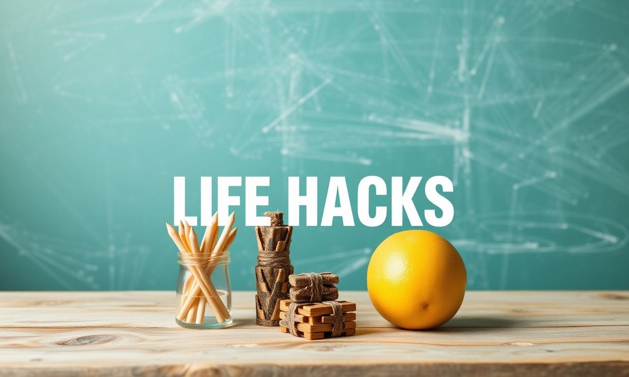 Lebenshacks: Praktische Tipps für einen gelungenen Alltag