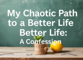 Mein chaotischer Weg zu einem besseren Leben: Ein Geständnis My Chaotic Path to a Better Life: A Confession