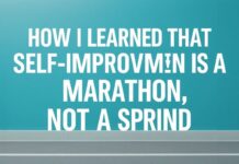 Wie ich lernte, dass Selbstverbesserung ein Marathon ist – nicht ein Sprint How I Learned That Self-Improvement Is a Marathon, Not a Sprint