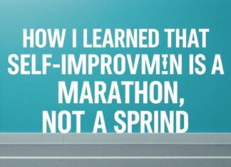 Wie ich lernte, dass Selbstverbesserung ein Marathon ist – nicht ein Sprint How I Learned That Self-Improvement Is a Marathon, Not a Sprint