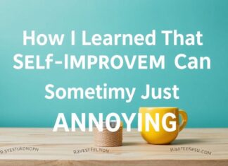 Wie ich lernte, dass Selbstverbesserung manchmal einfach nur nervig ist How I Learned That Self-Improvement Can Sometimes Just Be Annoying