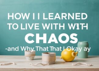 Wie ich lernte, mit dem Chaos zu leben – und warum das okay ist How I Learned to Live with Chaos – and Why That's Okay