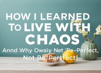 Wie ich lernte, mit dem Chaos zu leben – und warum es okay ist, nicht perfekt zu sein How I Learned to Live with Chaos – And Why It's Okay to Not Be Perfect